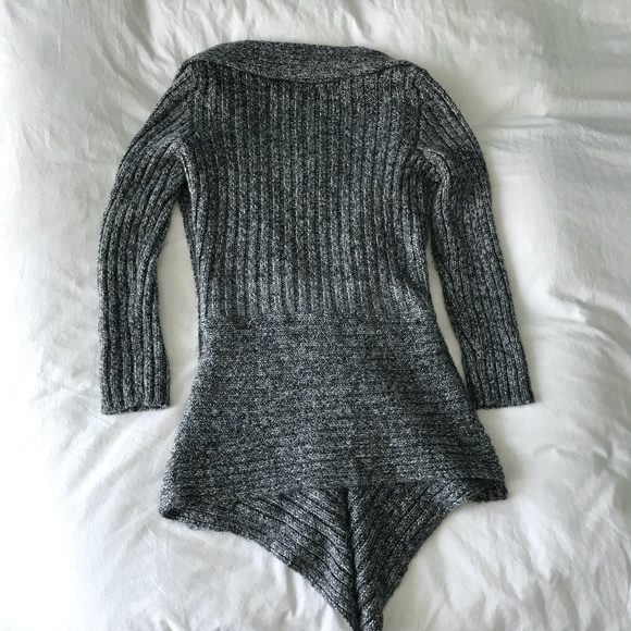 Orly-  Grey Assymetrical Open Cardigan - 3/25$ - Picture 5 of 7